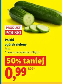 Lidl Ogórek Polski oferta