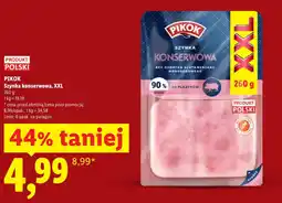 Lidl Szynka Pikok oferta