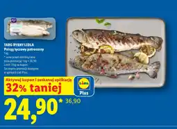 Lidl Pstrąg tęczowy Targ rybny Lidla oferta