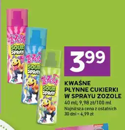 Stokrotka Kwaśne płynne cukierki w sprayu Zozole oferta