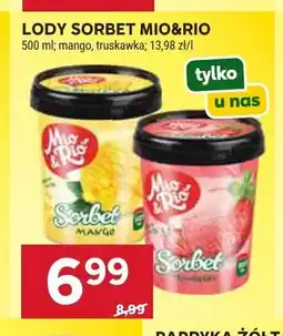 Stokrotka Lody sorbet Mio&Rio mango oferta