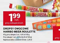 Stokrotka Dropsy owocowe Haribo Mega Roulette oferta