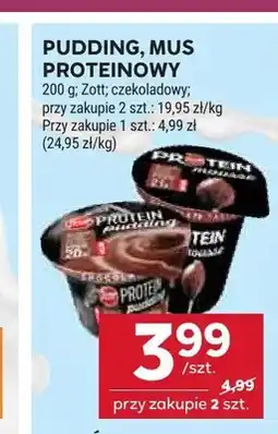 Stokrotka Pudding proteinowy czekoladowy Zott oferta