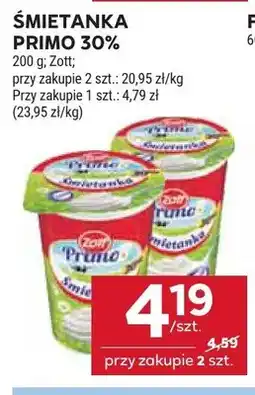 Stokrotka Śmietanka Primo 30% Zott oferta