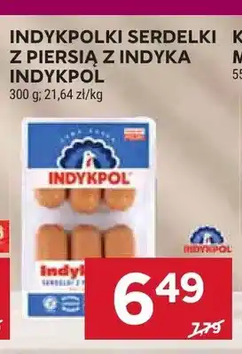 Stokrotka Indykpolki serdelki z piersią z indyka Indykpol oferta