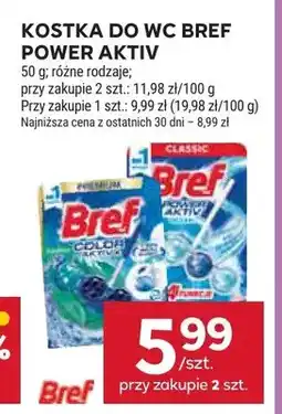 Stokrotka Kostka do WC Bref Power Aktiv oferta