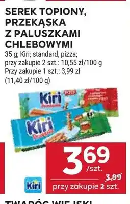 Stokrotka Serek topiony przekąska z paluszkami chlebowymi Kiri standard oferta