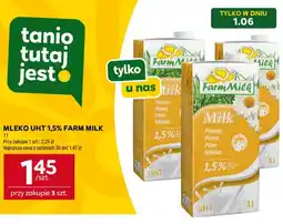 Stokrotka Mleko UHT 1,5% Farm Milk oferta