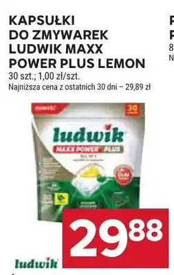 Stokrotka Kapsułki do zmywarek Ludwik Maxx Power Plus Lemon oferta