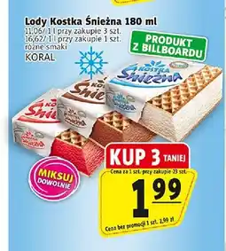 Prim Market Koral Lody Kostka Śnieżna oferta