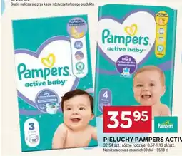 Stokrotka Pieluchy Pampers Active oferta