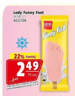 Prim Market Algida Lody Funny Foot oferta