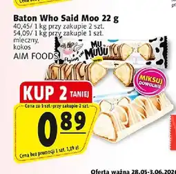 Prim Market Aim foods Baton Who Said Moo oferta