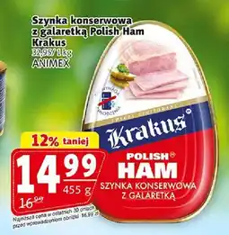 Prim Market Krakus Szynka konserwowa z galaretką Polish Ham oferta