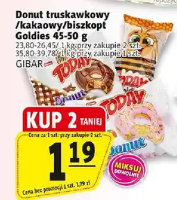 Prim Market Gibar Donut truskawkowy / kakaowy / biszkopt Goldies oferta