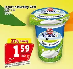 Prim Market Zott Jogurt naturalny oferta
