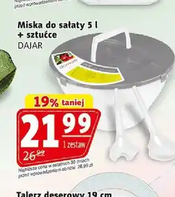 Prim Market Dajar Miska do sałaty + sztućce oferta