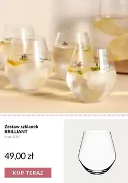 Homla Zestaw szklanek BRILLIANT 4-pak oferta