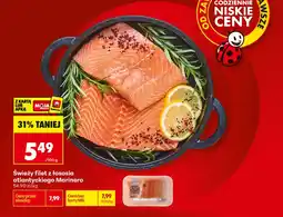 Biedronka Filet z łososia Marinero oferta