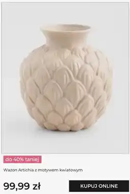 Home&You Wazon Artichia z motywem kwiatowym oferta