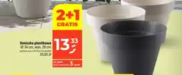 Dealz Doniczka plastikowa 34cm wys. 29cm oferta