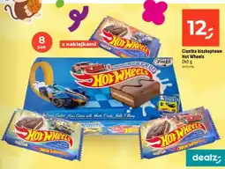 Dealz Ciastka biszkoptowe Hot Wheels 8-pak oferta