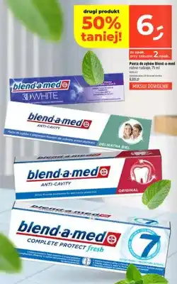 Dealz Pasta do zębów Blend-a-med Anti-Cavity Delikatna Biel oferta