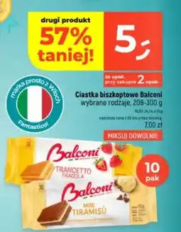 Dealz Ciastka biszkoptowe Balconi Trancetto Fragola 10-pak oferta