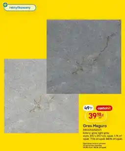 Castorama Gres rektyfikowany Maguro 59,7x59,7cm oferta