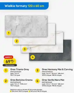 Castorama Gres Harmony Mat & Carving 120x60cm oferta