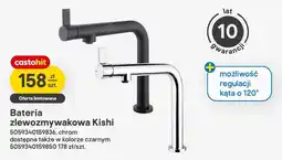 Castorama Bateria zlewozmywakowa Kishi chrom oferta