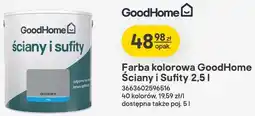 Castorama Farba kolorowa GoodHome Ściany i Sufity oferta