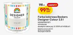 Castorama Farba kolorowa Beckers Designer Colour oferta