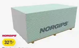 Castorama Płyta gipsowo-kartonowa impregnowana GKBI typ H2 NORGIPS 12,5x1200x2000mm oferta