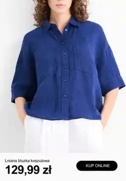 C&A Lniana bluzka koszulowa oferta