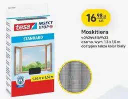 Castorama Moskitiera tesa Insect Stop Standard czarna wym. 1,3x1,5m oferta