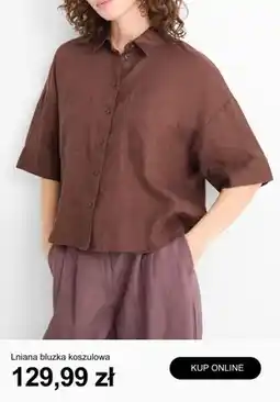 C&A Lniana bluzka koszulowa oferta