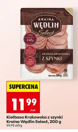 Biedronka Kiełbasa Kraina Wędlin oferta