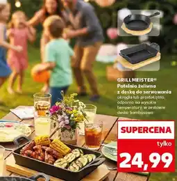 Kaufland Patelnia żeliwna z deską do serwowania okrągła GRILLMEISTER oferta