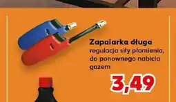 Kaufland Zapalarka długa regulacja siły płomienia do ponownego nabicia gazem oferta