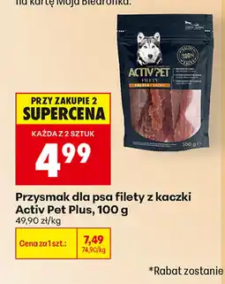 Biedronka Przysmak dla psa Activ Pet oferta