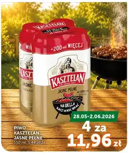 ABC Piwo Kasztelan Jasne Pełne 4-pak oferta