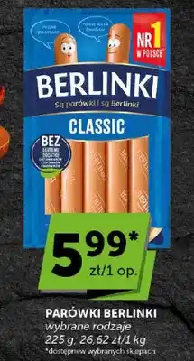 ABC Parówki berlinki Classic oferta