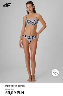 Dół od bikini damski 4F