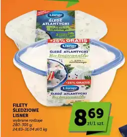 ABC Filety śledziowe Lisner w sosie śmietanowym oferta
