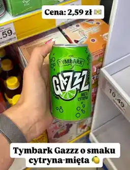 Dino Napój gazowany Tymbark Gazzz o smaku cytryna-mięta oferta