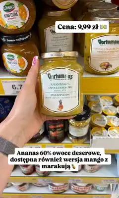 Dino Mango z marakują owoce deserowe smak lata Vortumnus oferta