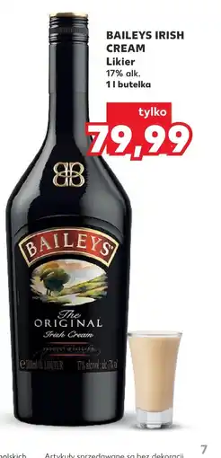 Kaufland Likier Baileys oferta
