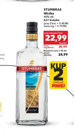 Kaufland Wódka Stumbras oferta