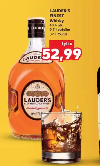 Kaufland Whisky Lauder's Finest oferta